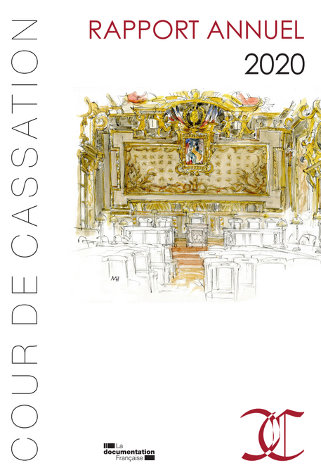 Courdecassation's tweet photo. [Publication] Le Rapport annuel 2020 de la Cour de cassation est en ligne. Pour le télécharger >> https://t.co/RJIabhOP5e https://t.co/JHoYJuogdf