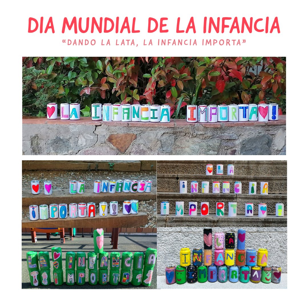 Hoy es el Encuentro Confederal de Infancia,Adolescencia y Familia de <a href="/caritasbcn/">Càritas Barcelona</a> <a href="/caritas_es/">Cáritas de El Salvador</a>. <a href="/CanigoFomento/">Col.legi Canigó</a> ha participado en su taller "Dando la lata, la infancia importa" para trabajar el 20N,Día Mundial de los Derechos de los niños @fomento_edu #diamundialdelosderechosdelniño