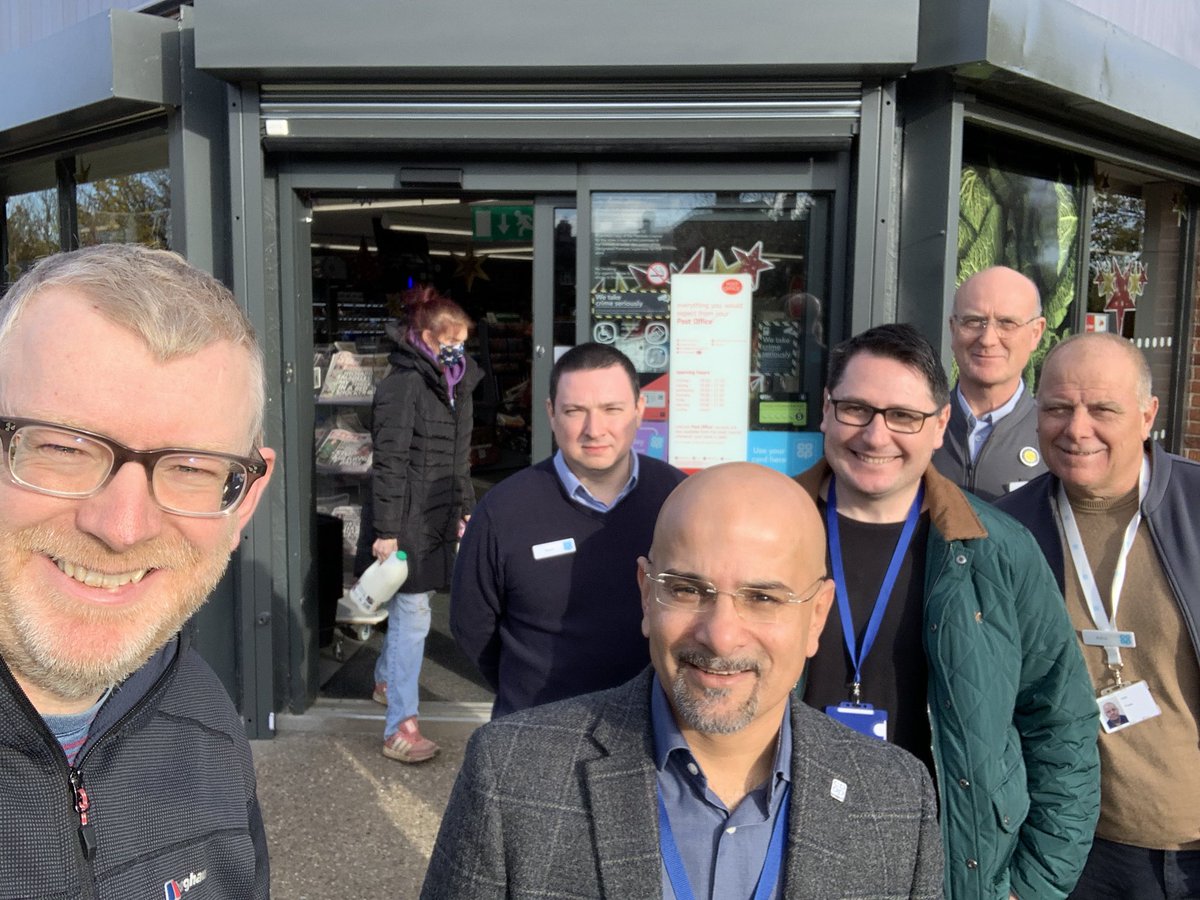 Great to drop into the new <a href="/CoopFranchise/">Martin Rogers</a> in #Grantham and catch up with Chris (SM) <a href="/ARNaqvi272/">Adnan Naqvi</a> <a href="/adie_flude/">Adie Flude</a> and my old friend <a href="/NisaSpProjects1/">Wojciech Gieczys</a> + only a mile away from my front door!