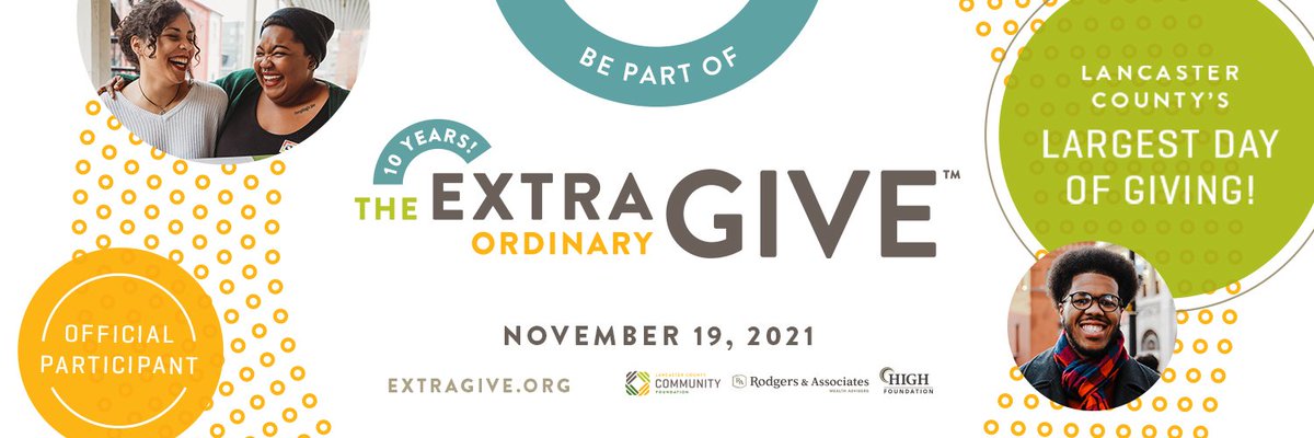 CivitasPa's tweet photo. Today is the day! If your thinking of giving this year, please consider Civitas Lancaster!
https://t.co/3dBYdgBqC1
#IGiveEXTRA https://t.co/vQHiyJAuNc