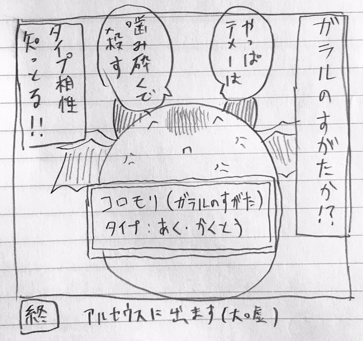 コロモリのファンアート描きました 