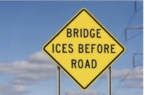 NewHampshireDOT's tweet photo. Good Morning NH 
#traveladvisory⚠️
Getting reports of slick roadway surfaces🌬 especially on ramps and bridges.
Please adjust your speed and drive for conditions. 
#LetsBeCarefulOutThere 
#bridgesfreezefirst https://t.co/E7IOQiW2d4