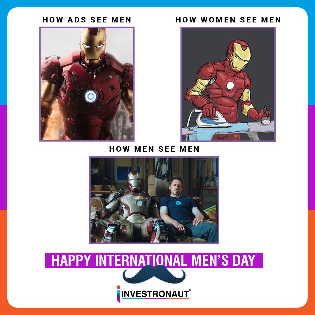 Investronaut1's tweet photo. Happy International Men’s Day to all the men out there! 

#InternationalMensDay #MensDay #mensday2021 #menofinstagram #happymensday #typesofmen #Investronaut #DigitalMarketing #DigitalWorld #marketinggoals #advertising #contentcreation #digitalmarketingexpert https://t.co/lfLoBvg5LC
