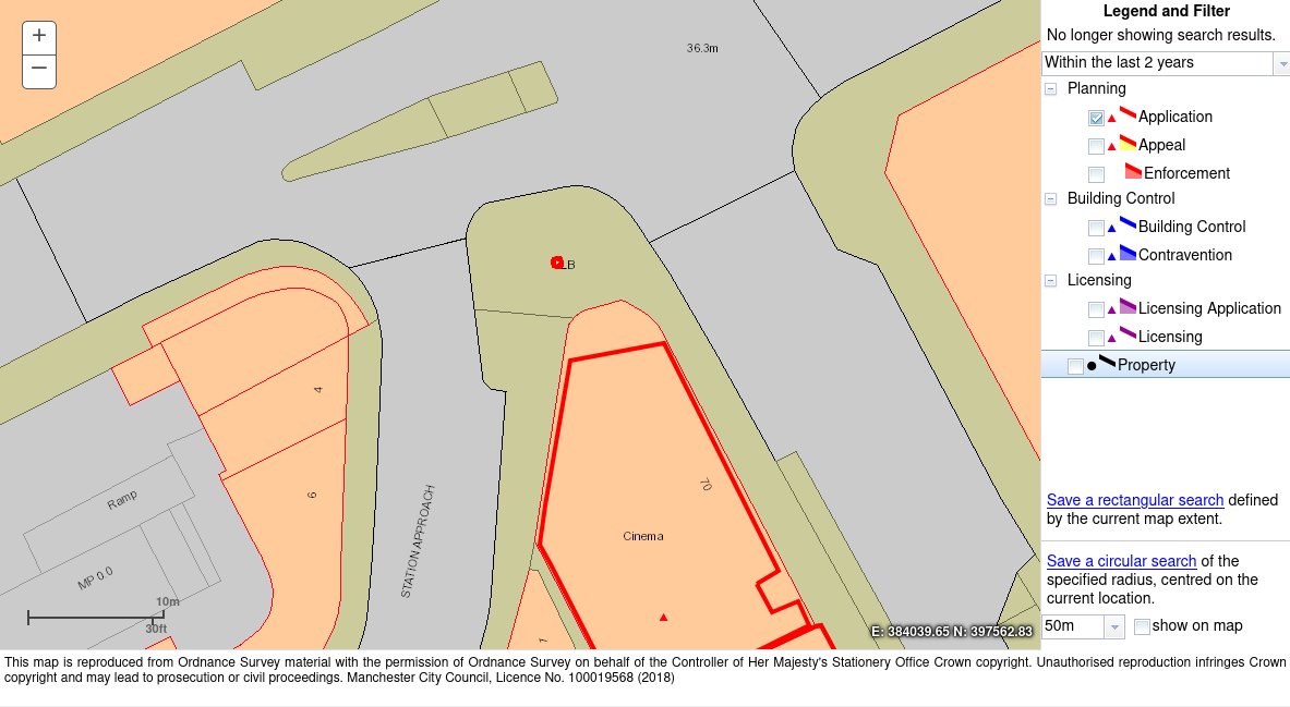 @eamonncanniffe Is this the planning application? (conveniently when I click on it to view more details, nothing happens... and you have to start at pa.manchester.gov.uk/online-applica… and zoom in by hand because @ManCityCouncil's planning application web site is crap)