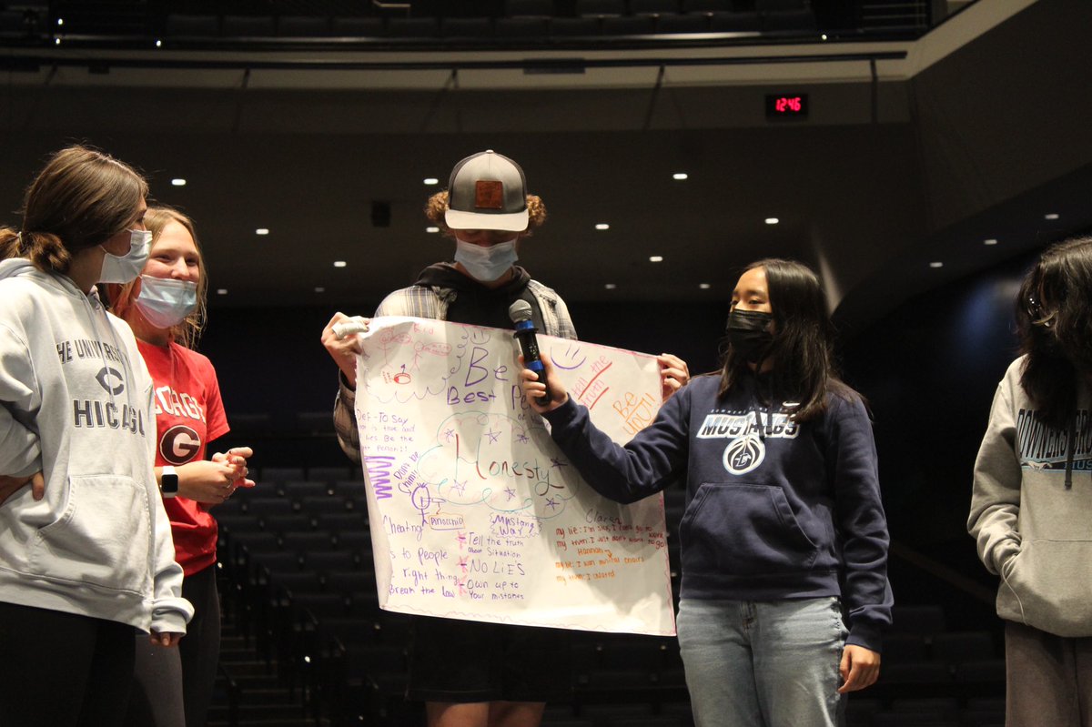 DGSActivities's tweet photo. Shout out to our ACE leaders for planning an incredible leadership day for student athletes! #empathy #MentalHealthMatters #teamfirst #goals #passion #integrity #honesty @DGS_Football @CoachDeGiulio @dgs_soccer #dgspride Ride the Leadership Wave &amp; Become the Best Version of You! https://t.co/fHZIfTcSDn