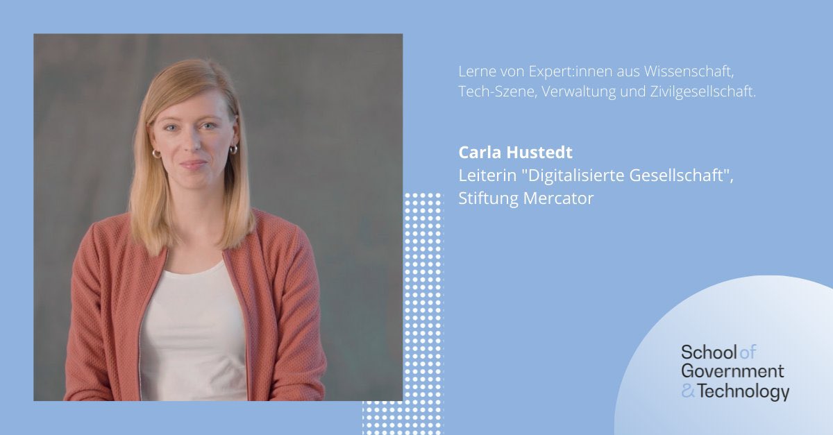 School of Government & Technology tweet media