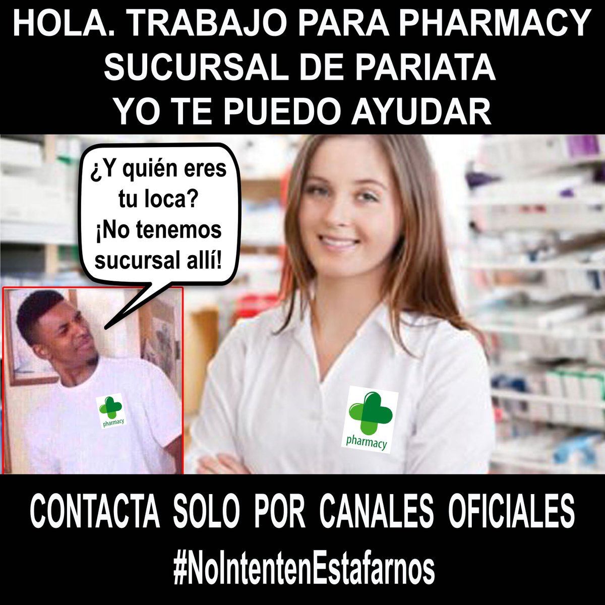 @sosanimalvzla @eriniand @sebuscasedona @QuimioV @LafranciscanaF @FLaPastillita HOLA. Este usuario Yudetzi (@yudetzi10) no tiene ningún tipo de medicinas.

#EstafaMedicamentos a personas que buscan medicinas.

-No lo contacte
-No suministre información personal 
-No le de dinero
#NoIntentenEstafarnos