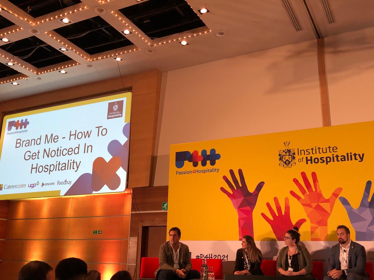 How are we already on panel discussion number 3?
Brand Me - How to Get Noticed In Hospitality with
<a href="/SteveLowy/">Steve Lowy</a> MIH
Bethany Morgan-Jones MIH
<a href="/kateplowright89/">Kate Plowright</a> MIH
&amp; Jakob Gowin MIH
Sponsored by @Catererdotcom 
Don't forget to mention #P4H2021 &amp; #imin in your tweets.