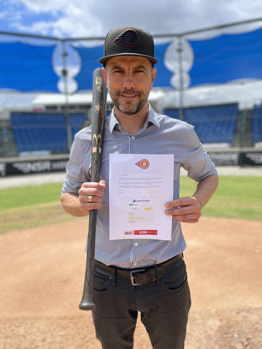 Today our Chief Executive @stevennelkovski had his wage paid in #Bitcoin  The benefits of operating on a #Bitcoin standard. 🚀🚀