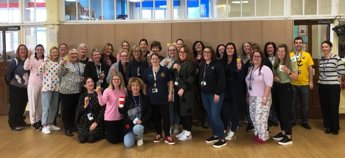 Lots of excitement at Church Road today.  We had a (alcohol free) 'champagne breakfast' this morning and the children will be enjoying parties in their classes this afternoon.
Is anybody else enjoying the excuse to stay in their PJs today?
#ChildreninNeed #PrimarySchoolOfTheYear