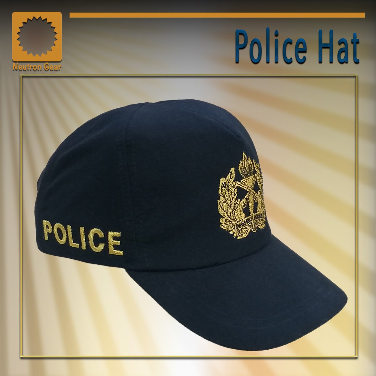 NeutronGear's tweet photo. We know that elegance is as important as quality in your hats! ✔

That's why we use colorfast dyes, yarns that don't wear out easily, and wrinkle-free fabrics that always help maintain your elegance.

Check out all the #policehat models now!

 🌏 https://t.co/S61eWu7WIz https://t.co/bkFKKfaOxY