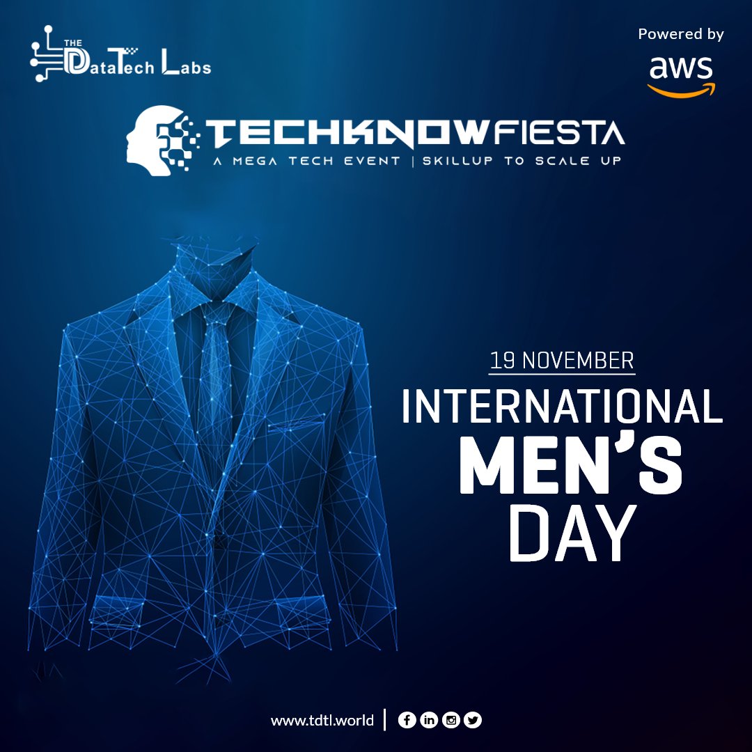techknowfiesta's tweet image. God designed mankind to follow his teachings based on love and respect; if all men did, the world would be a better place to live. Have a wonderful International Men&apos;s Day!

#thedatatechlabs #TDTL #mensday #internationalmensday2021 #wishes #respect #mankind