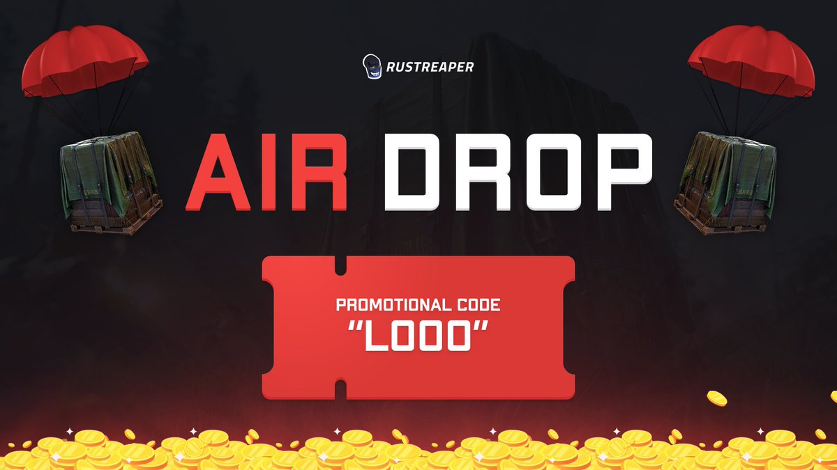 Good luck on your bets today! ❤️

Promo code: Looo
Uses: 1500x
Prize: 150c

RUSTReaper.com 💰