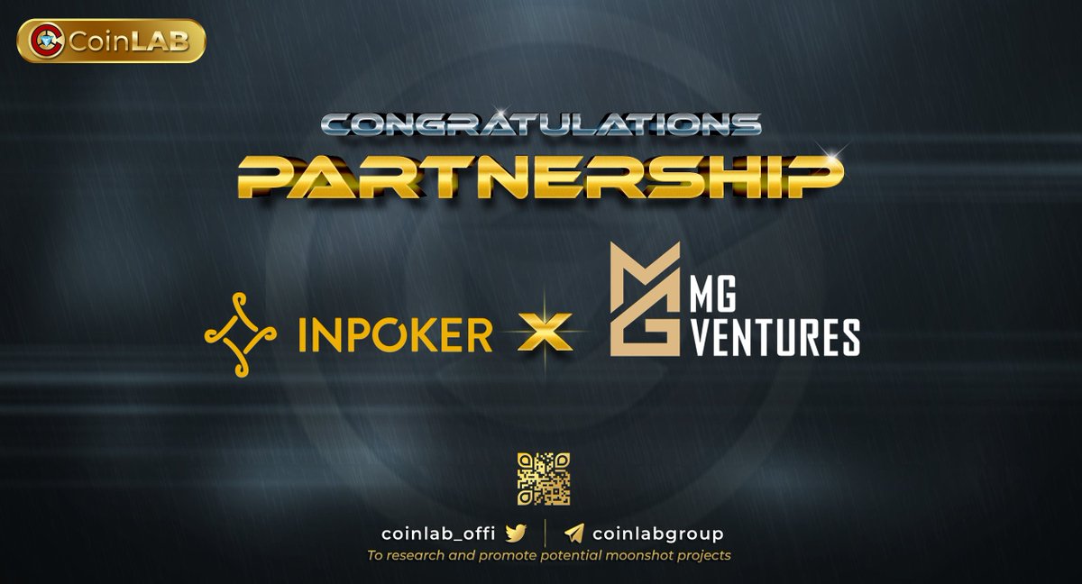 LemozCrypto's tweet photo. 🔆NEW PARTNERSHIP ANNOUNCEMENT!
#InPoker is glad to announce their latest Partnership with #MGVentures - with years of experience in building Crypto community in Vietnam.
↘️ Details: https://t.co/0OKeFJ9x3a
#CoinLAB @influencerpoker https://t.co/zEG0ZBVDaB