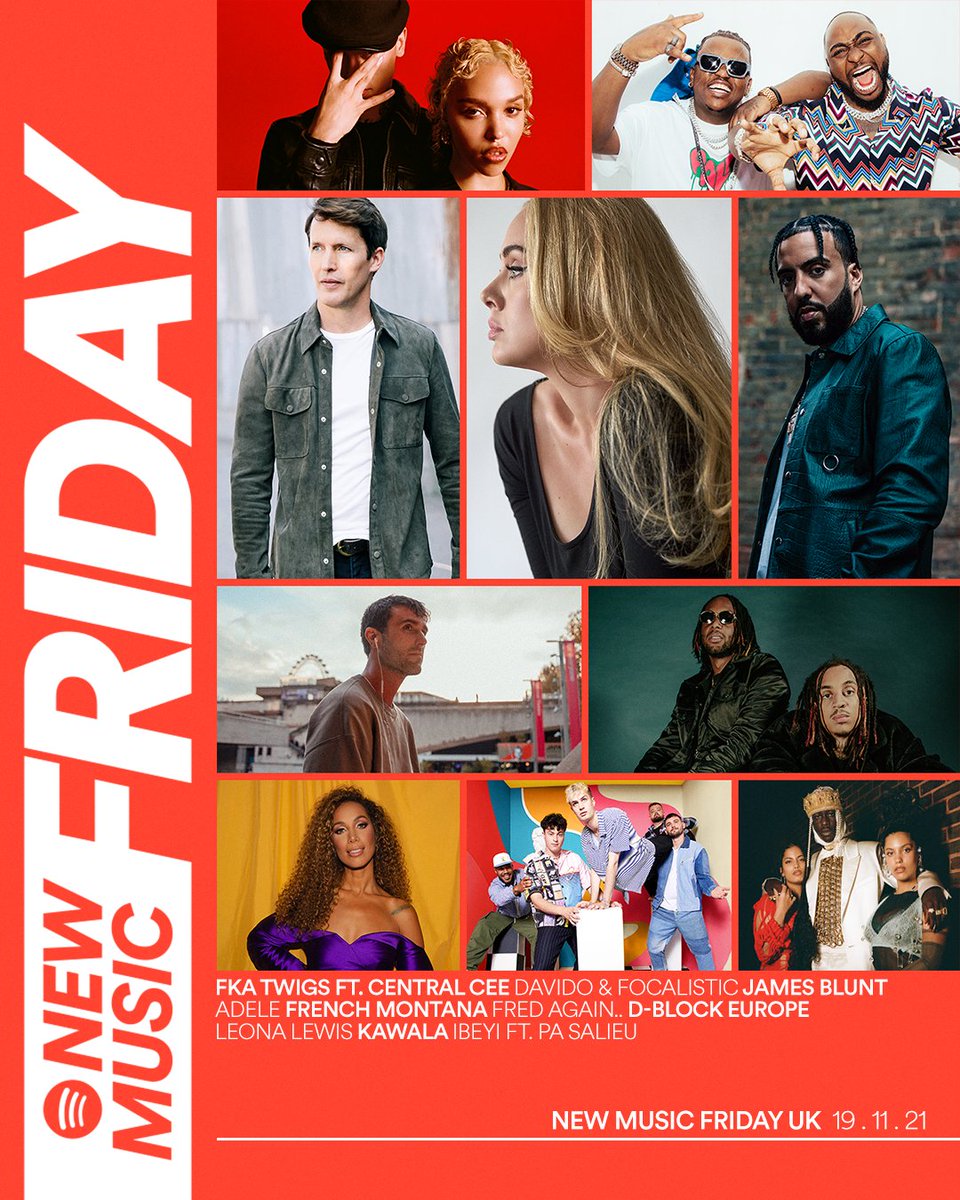 SpotifyUK's tweet photo. It's that time again... #NewMusicFriday has landed. 🚀 https://t.co/14qPxoX07t