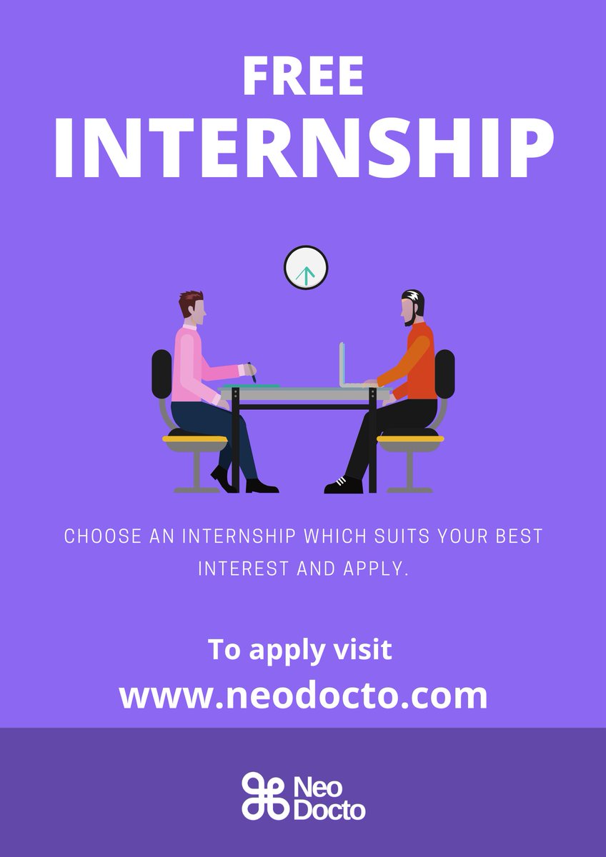 Internship Openings at NeoDocto
jobs.neodocto.com/departments
The Internship is free; working days are Mond to Fri
#The Ikh Zasag University
#freeinternship@NEODOCTO
Pls fill the form below, IF you're INTERESTED
docs.google.com/forms/d/1sr5Zp…