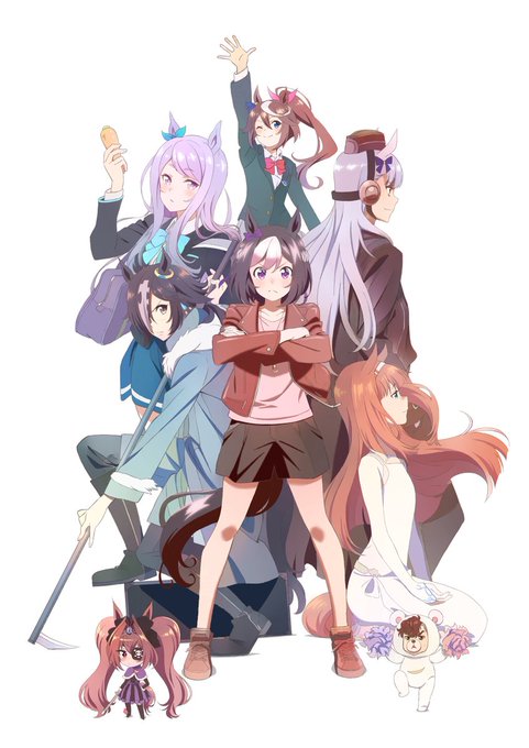そういえば2年前くらいに個人的に描いたパロディ絵を思い出したので置いておきますね…それぞれ何の作品かわかりますか??🙃 