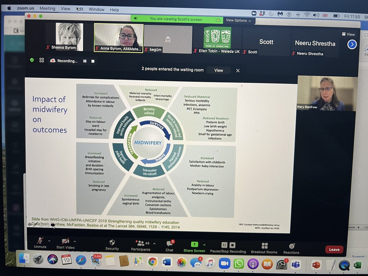 💕Sheena Byrom she/her 💕 (@sheena_byrom) on Twitter photo ‘There isn’t an intervention like midwifery when considering the health of mothers and babies’ <a href="/maryrenfrew/">Mary Renfrew</a> at our <a href="/all4maternity/">all4maternity</a> #globalmidwifery event
‘The evidence from the <a href="/TheLancet/">The Lancet</a> #midwifery has shaped policies for midwifery education and services’ ‘There isn’t an intervention like midwifery when considering the health of mothers and babies’ <a href="/maryrenfrew/">Mary Renfrew</a> at our <a href="/all4maternity/">all4maternity</a> #globalmidwifery event
‘The evidence from the <a href="/TheLancet/">The Lancet</a> #midwifery has shaped policies for midwifery education and services’