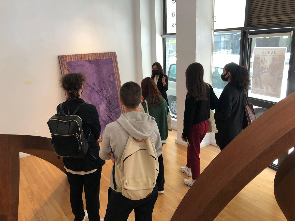 ¡Segundo día #GWM2021! 🙌🏼

Es el turno del #EstudioIgnaciodelRio y su exposición "Dueto" del escultor Harris y la obra pictórica de Harding:

🗣️"Colores, líneas y volúmenes, todo un viaje sensorial que juega con la imaginación del espectador"