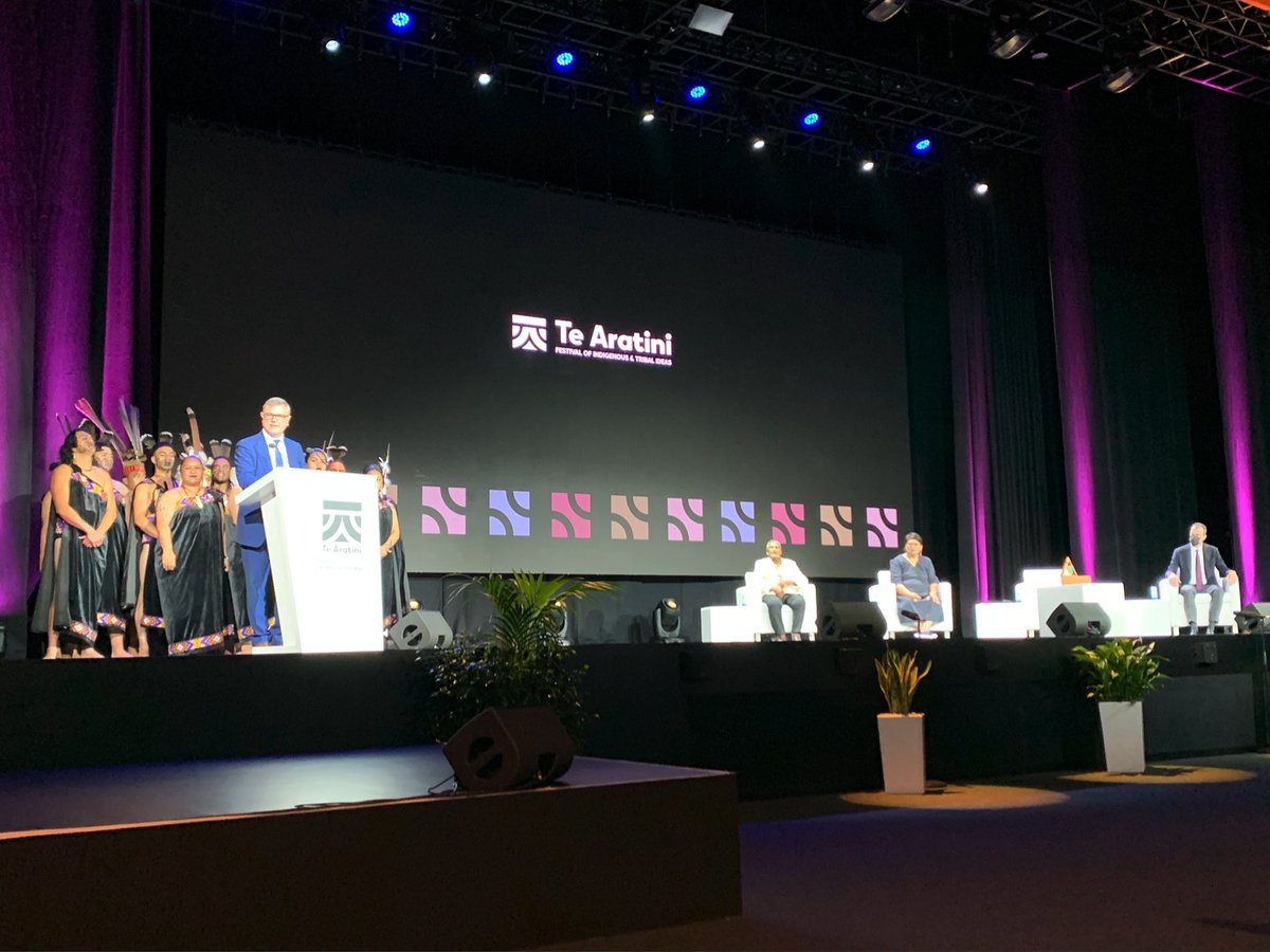 Clayton <a href="/clkimpton/">Clayton Kimpton</a>, NZ Commissioner General to @expo2020dubai says that This festival has lived up to the intent of <a href="/TeAratini/">Te Aratini</a> &amp; has been a keystone of the participation of <a href="/NZatExpo/">New Zealand at Expo 2020</a> here in Dubai. The values shared will continue to be embedded in the NZ programme.

#Expo2020