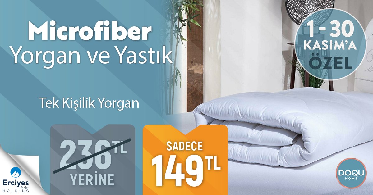 doquhome's tweet photo. DOQU HOME kalitesiyle microfiber özelliğinin sunduğu hafiflik ve yumuşak etki ile uyku konforunuz benzersiz bir şekilde artacak!
#Doquhome #doqu #doqunevresim #nevresimtakımı #yatakörtüsü #pike #yastık #yorgan #yatakodası #çeyiz #evlilikhazırlığı https://t.co/IhP8NMKZVO