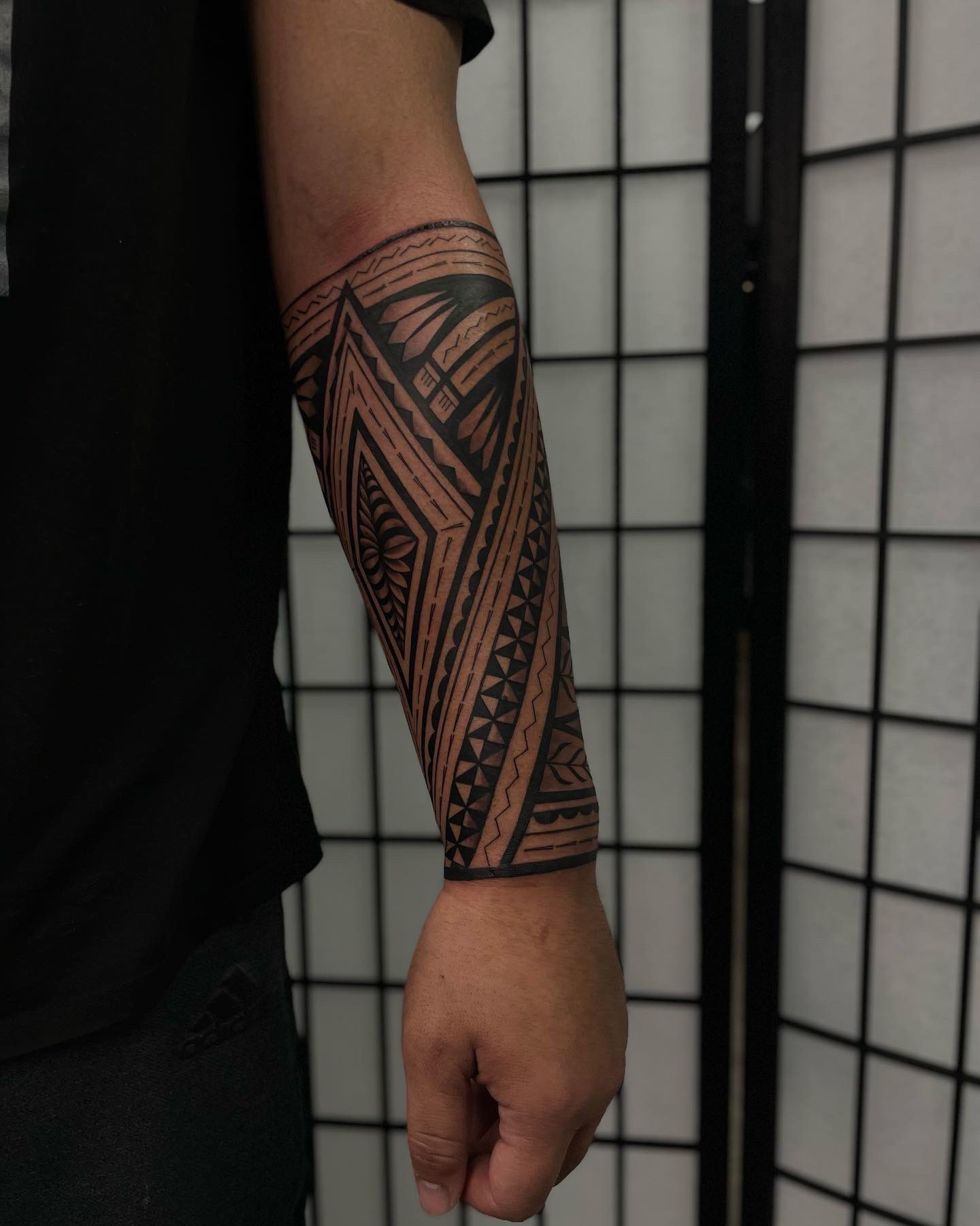 Tattoo uploaded by Tuigamala Andy • #freehand #mixed #polynesian forearm  tattoo #samoan #maori #kirituhi • Tattoodo