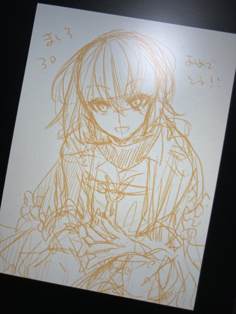 「そういえばましろ絵のラフ〜完成4枚過程データ残ってたので載せときます」|てんたしのイラスト