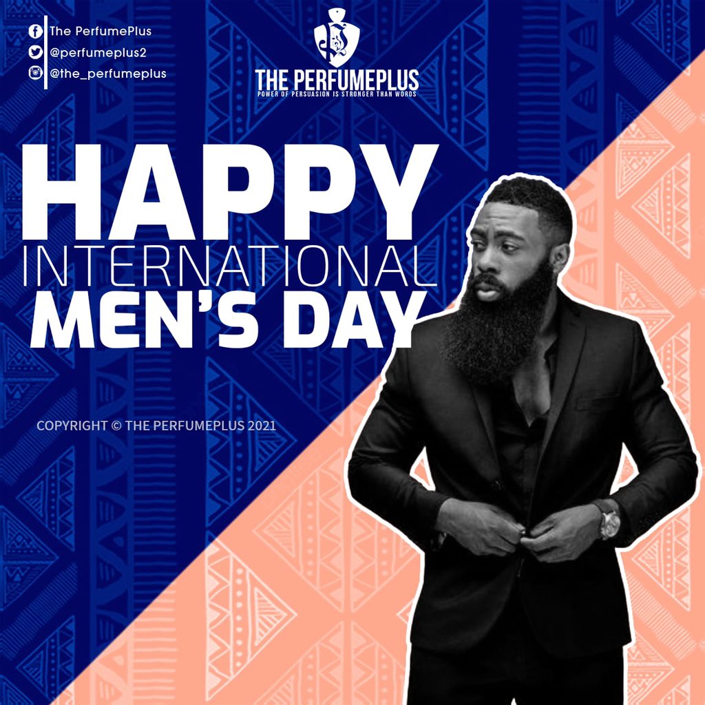 Together with the rest of the world, Happy International Men’s Day.
#InternationalMensDay2021