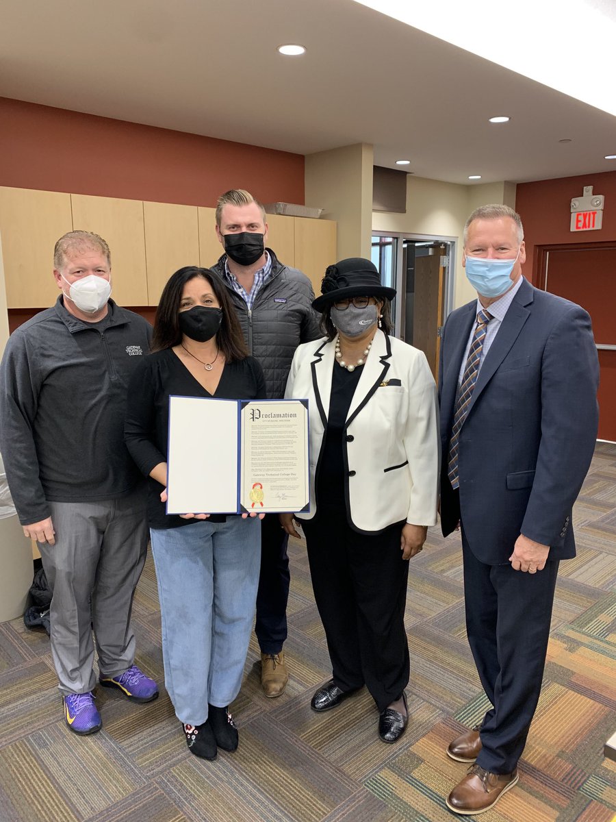 Gateway celebrates its 110th anniversary with proclamation! Looking forward to the next 110 years of service.