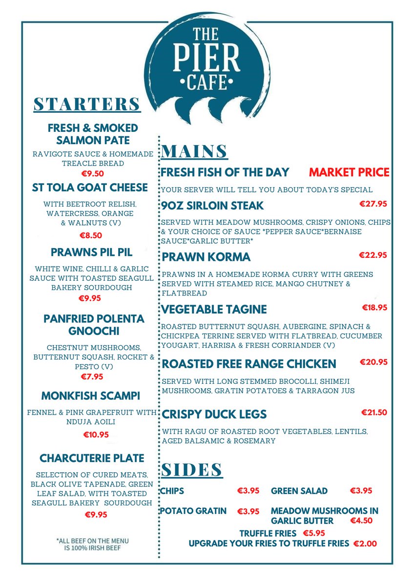 Hi All, here is our new menu to which we have received some great reviews so far. Why not come along and see for yourself?
We look forward to seeing you!
#menu #food  #restaurant #foodie #foodporn #instafood #delivery #lunch #foodlover #chef #yummy #delicious #takeaway #dinner