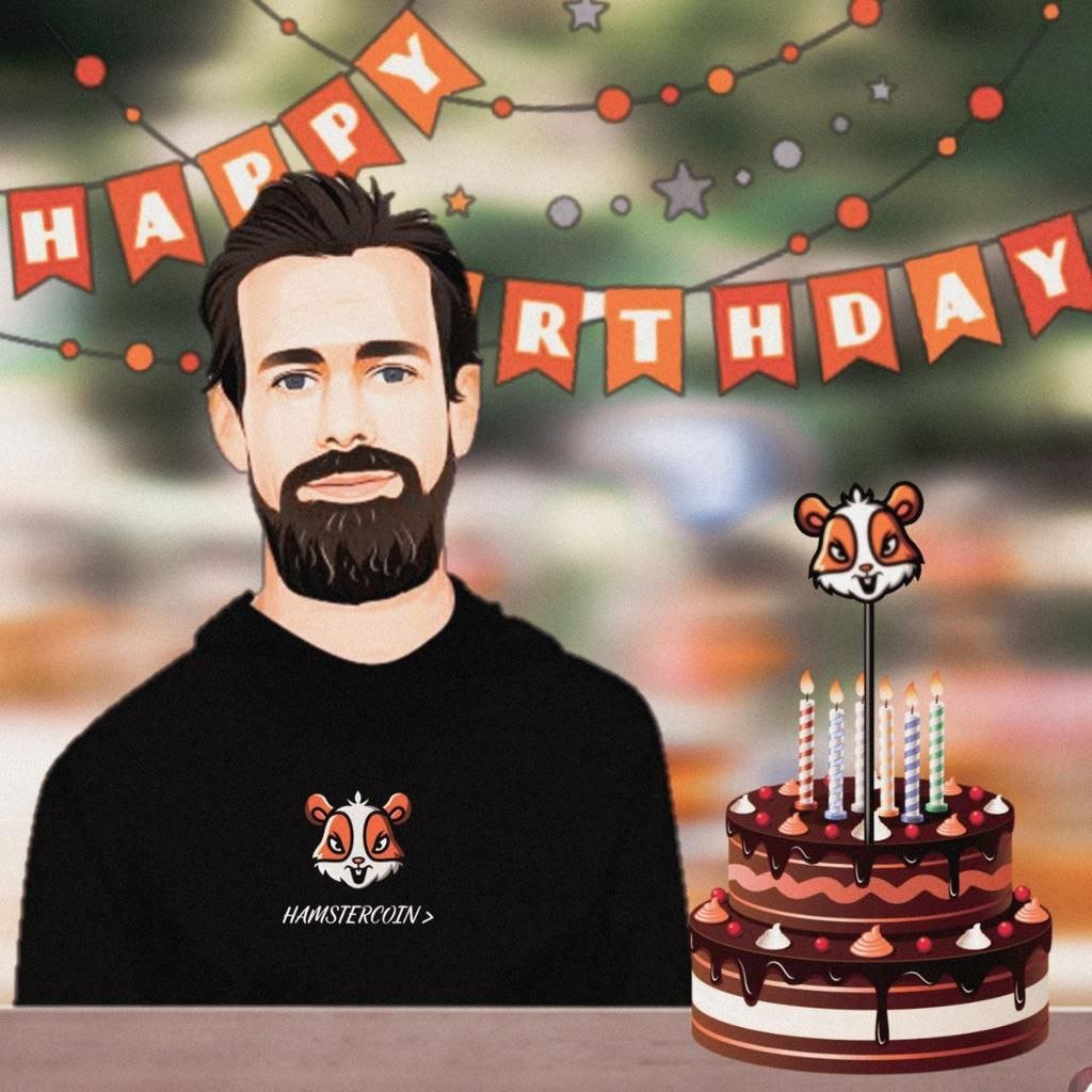   Happy birthday Jack Dorsey 