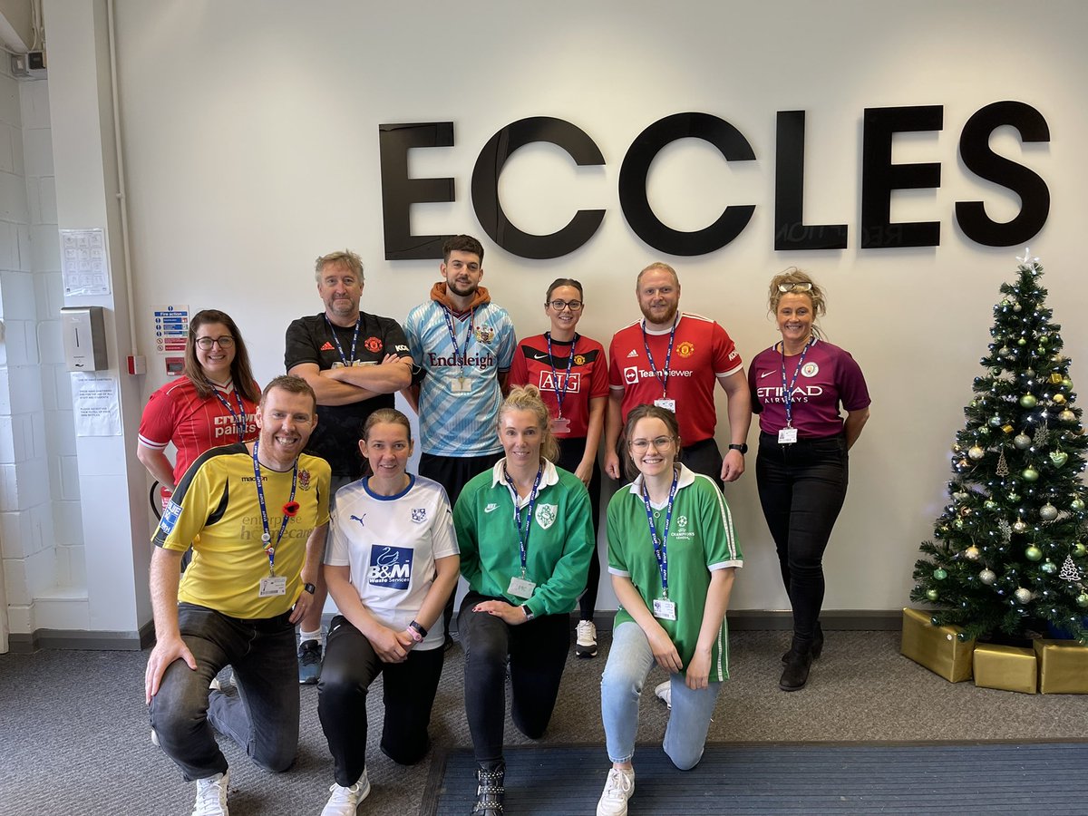 Eccles1st4Sport's tweet photo. #FootballShirtFriday love the #leighrmi #retroliverpool #retromufc #retroburnley #mancity and #ireland shirts! Great work all ππ» https://t.co/Bjunjgm4S3