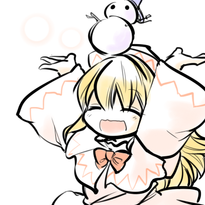 リリーホワイト 「ゆきだるまつくろう!⛄❄ 」|ふみ切のイラスト