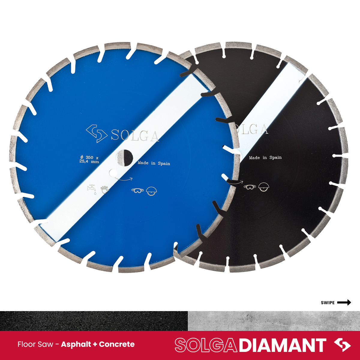 SolgaTools's tweet image. 🛣️ Floor Saw Blades

#solga #solgadiamant #diamondtools #diamondtoolsmanufacturer #construction #demolition
#dry #concrete #stone #construccion #perforacion #demolicion #blades #hormigon #powertools #jointmachines #asphalt #freshconcrete #circularsaw #concrete  #floorsaw