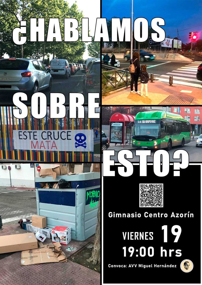 #Leganés se mueve. 
Esta tarde.