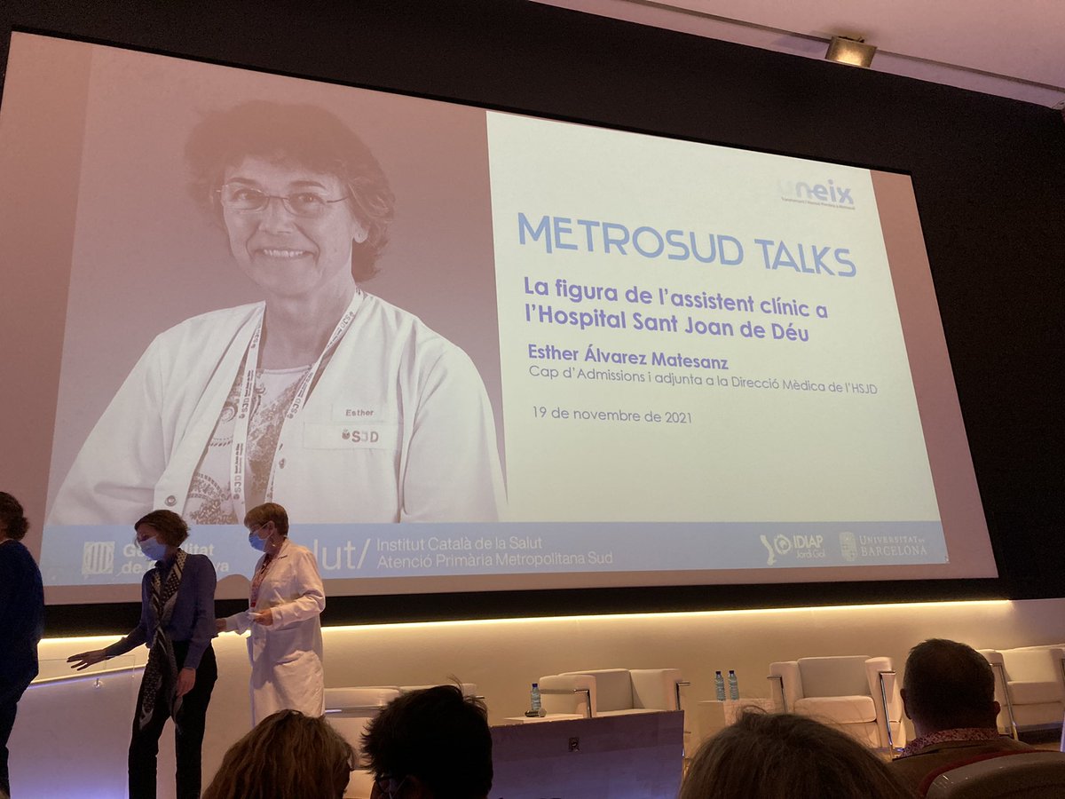 mdsizquierdo1's tweet photo. Tornem a trobar-nos en una METROSUD TALK. Compartim l’experiència dels assistents clinics de @SJDbarcelona_es en el marc del projecte #UNEIX de #APCostaPonent @esteve_lluis @Coral_Barcelona @BrbaraGimnez5 https://t.co/N4rWi4R267
