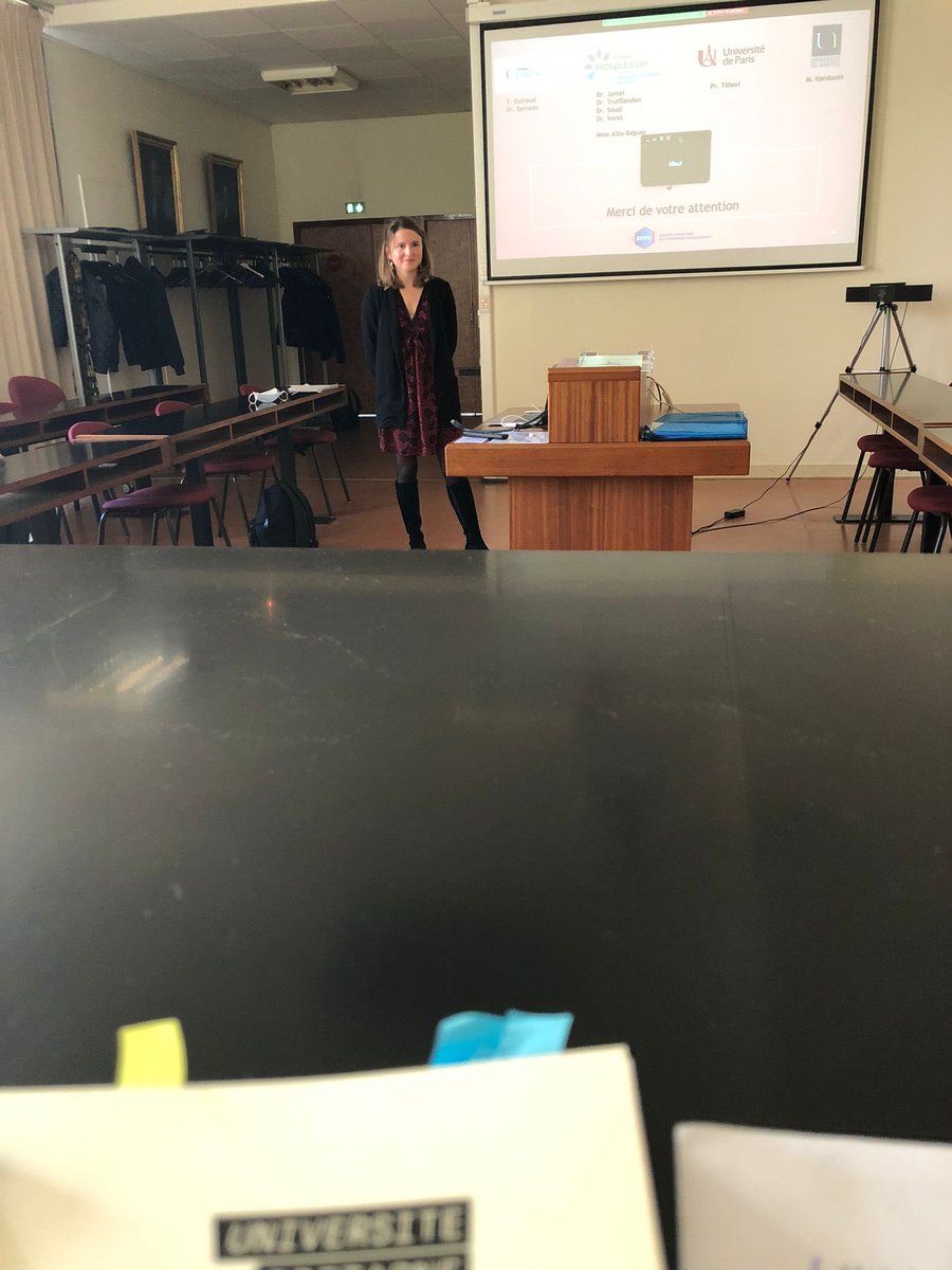 Un grand bravo pour Julia et son travail de these mène au <a href="/GHLaRochelle/">Hôpitaux La Rochelle Ré Aunis</a> en collaboration avec cardiocean, dirigé par <a href="/bdalifar/">Benoît dalifard</a> avec l’appui du DU de pharmacoeconomie de Paris. Proposition de prix de these pour Julia bientôt assistante au sein de la pui du <a href="/GHLaRochelle/">Hôpitaux La Rochelle Ré Aunis</a> 👍👏👏