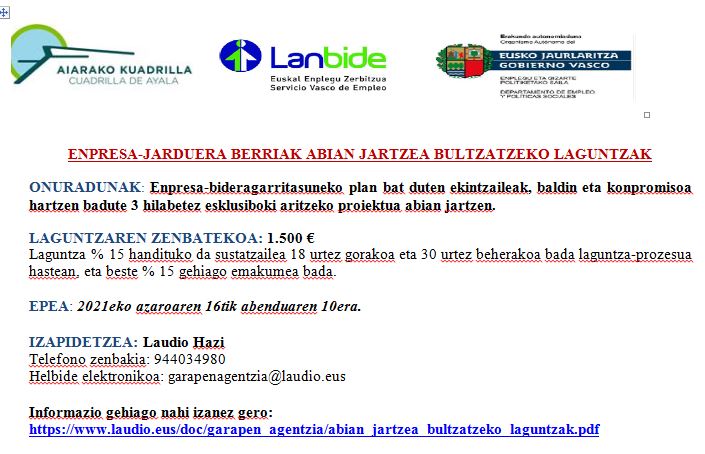 Laudio_Hazi_Garapen_Agentzia (@laudiogarapen) on Twitter photo 