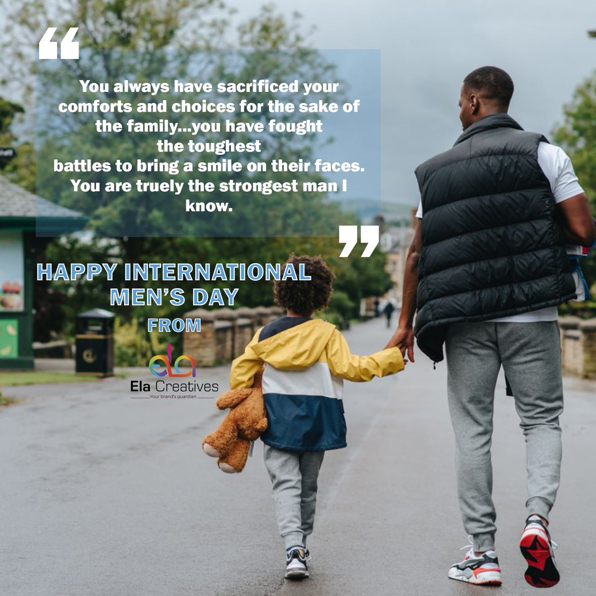 ElaCreatives's tweet photo. Happy International men's day from us❤ https://t.co/3W2IICMl1C
