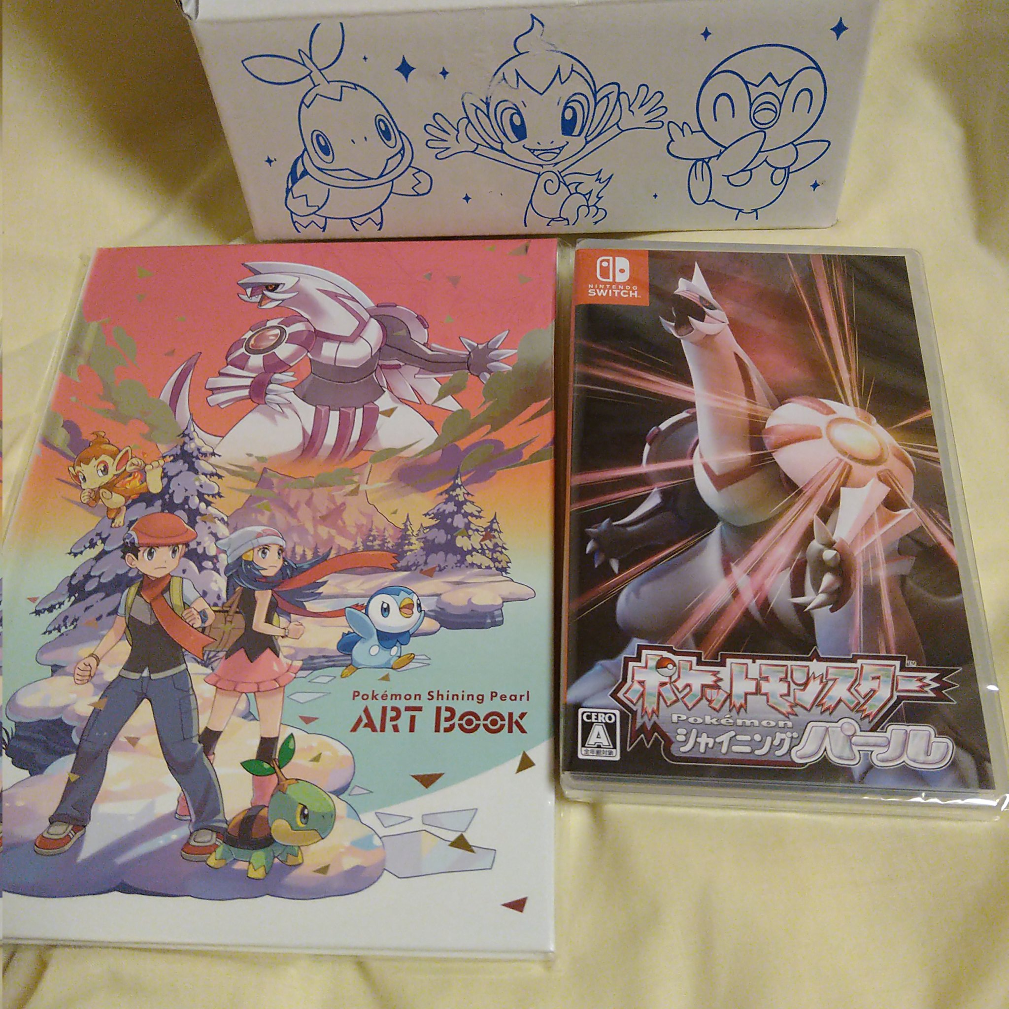 Nanako 届いた 小学生の時はポケダンとプラチナしかやってなかったから楽しみ 何歳からでもポケモントレーナーになれる ポケモンbdsp ちょっとシンオウ行ってくる T Co 7cjzdgvdtj Twitter