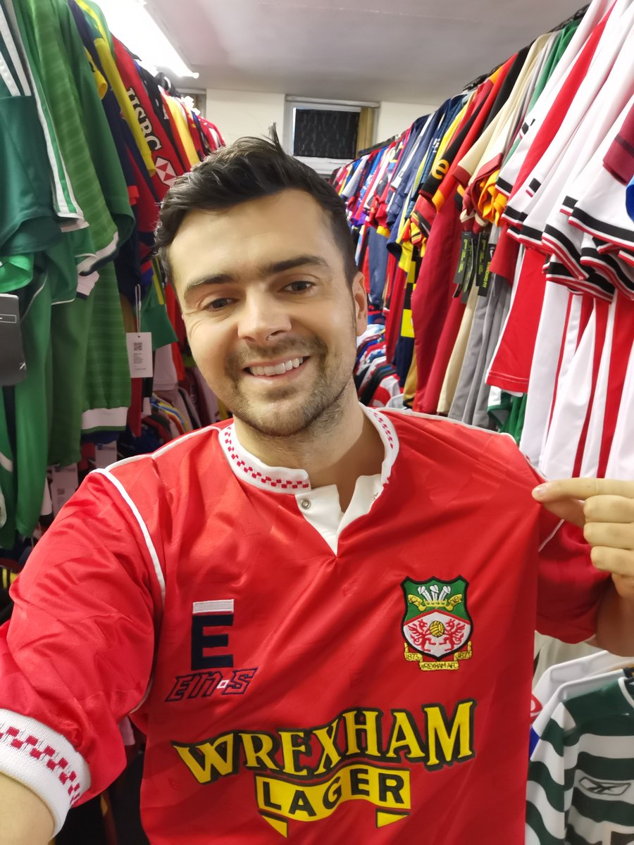 wrexham vintage shirt