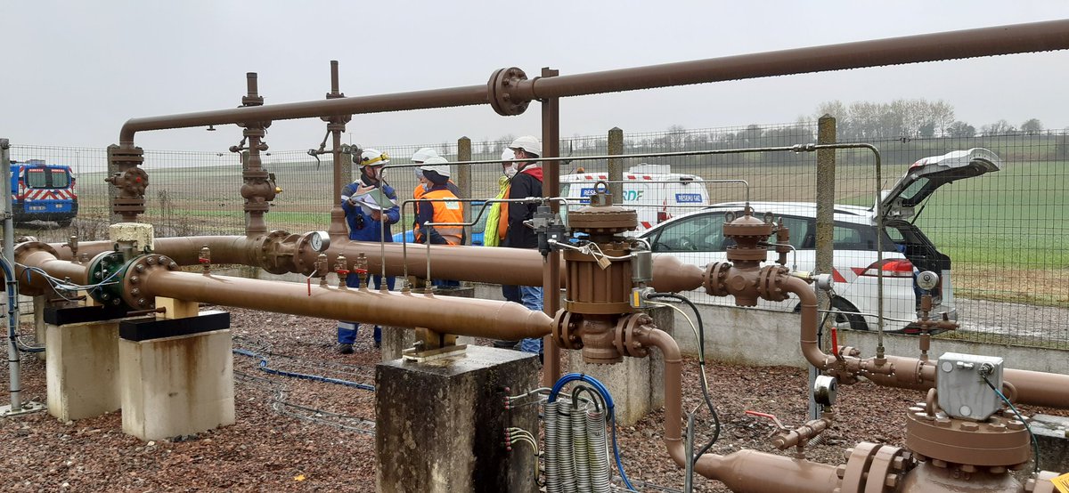 Visite d'un poste @GRTgaz Albert (80). Échanges enrichissants avec les équipes #GRT &amp; #GRDF. 
#drno #aipicardie 
@grdf @RomainEquine <a href="/AlanBayard/">Alan Bayard</a> <a href="/AlexSandulea/">AlexSandulea</a>
