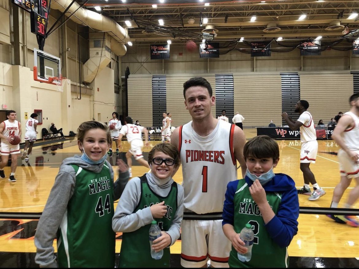 njmagic_bball's tweet photo. Some of our boys players came out to support Coach Brian and Coach Chapman Wednesday night as William Paterson defeated Brooklyn 81-50! https://t.co/hfRvGMDQod