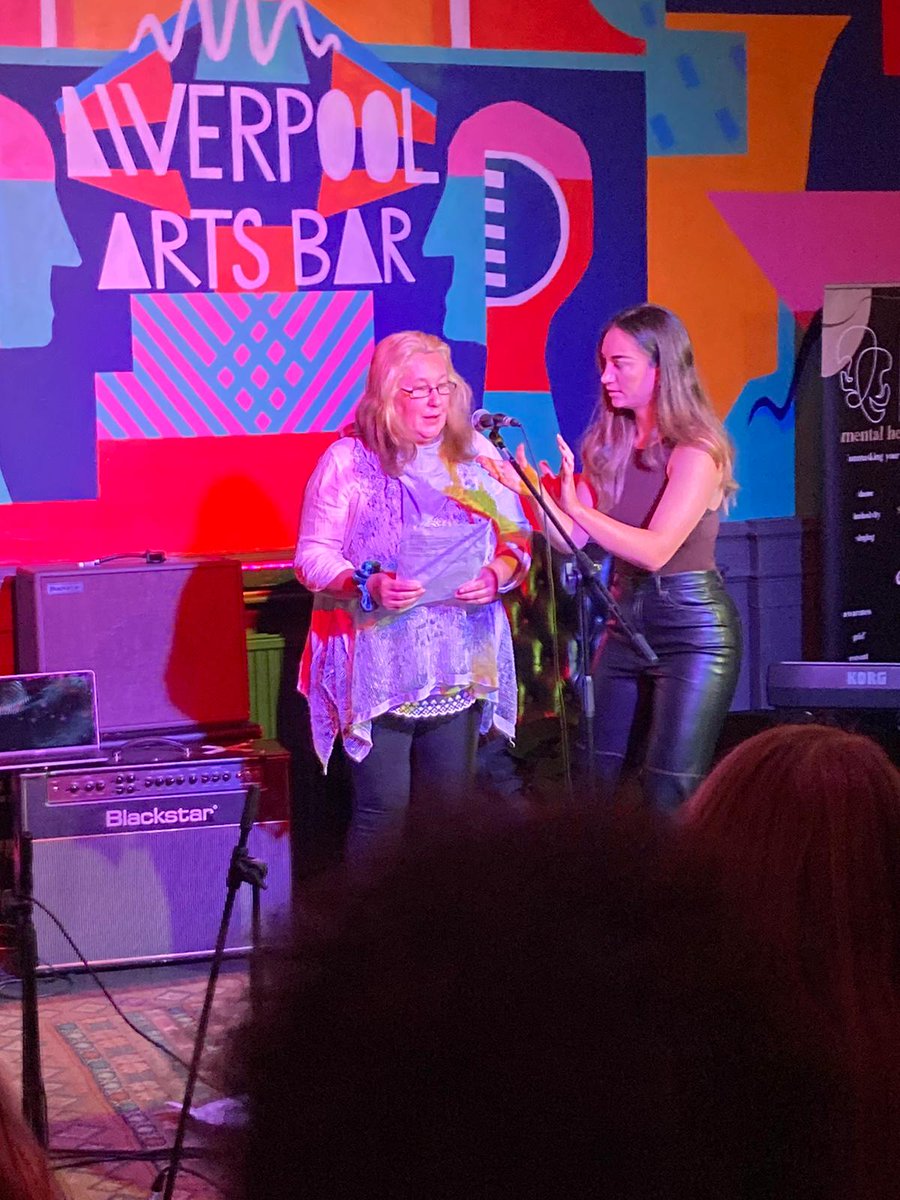 Super proud of our drama participants performing <a href="/dramaticrecover/">dramatic recovery.</a> rebrand launch last night #socialprescribing!