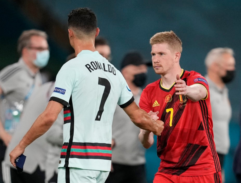 The CR7 Timeline. on X: "Kevin De Bruyne on who he'd love to play with:  "Somebody like Cristiano Ronaldo. I could probably put it [a cross] about  three metres high and he's