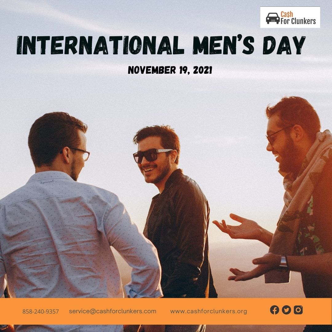 Promote positive expression of masculinity and be recognized as a man! Let us observe #InternationalMen'sDay! #NewOrUsed #UnwantedCars #JunkCars #FreeTow #CashforClunkers https://t.co/2tkvLkGJLA