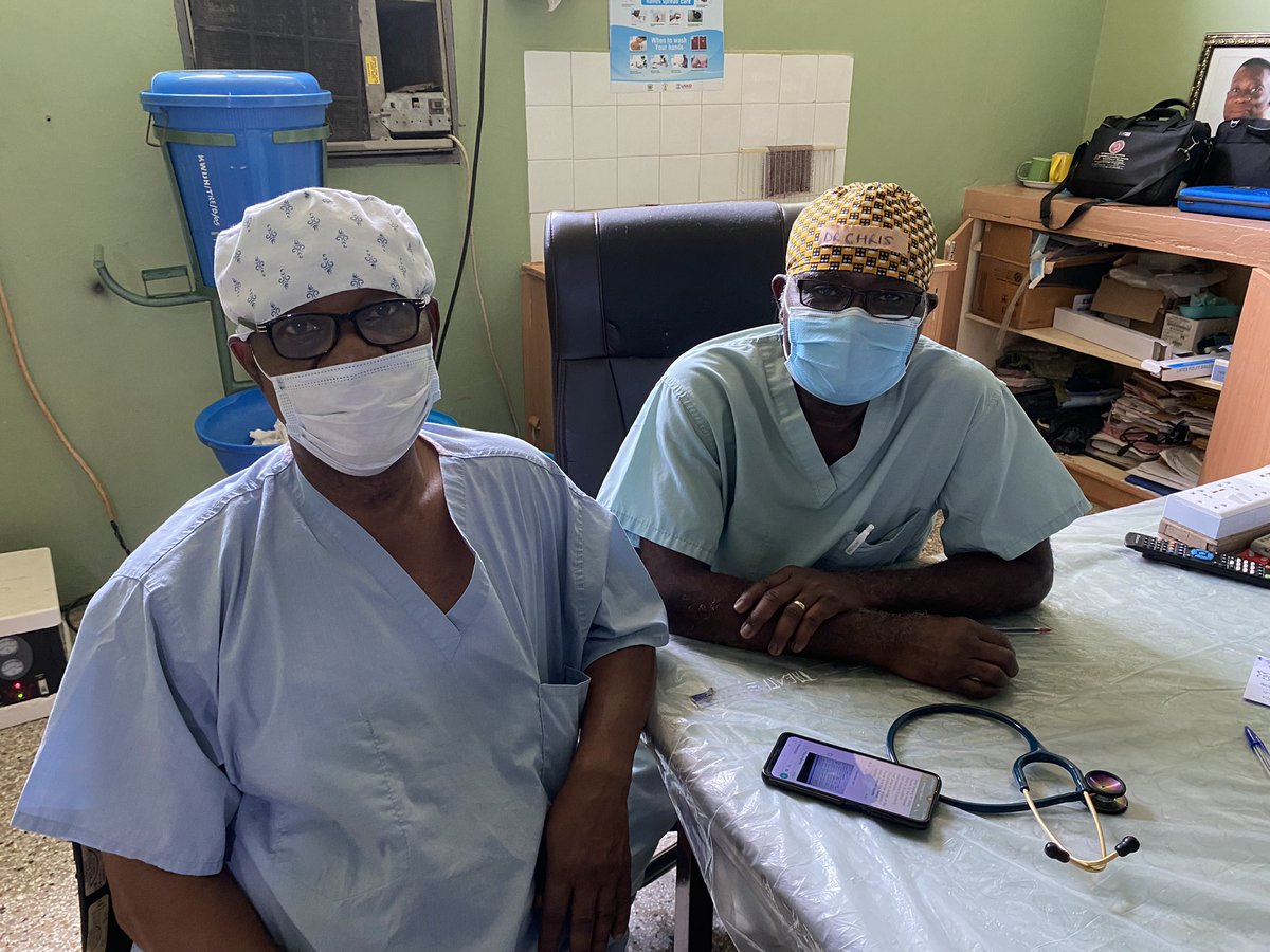 chrisoppong's tweet photo. GHANA HERNIA SOCIETY is collaborating with OPERATION HERNIA to train Ghanaian doctors who work in district hospitals. The Hernia Training course started on Nov 7, 2021. Chris Oppong joined the Ghanian Trainers in Week2. Prof Ohene Yeboah and Drs J. Amoako, Z. Alhassan and V. Gawu https://t.co/TGJbf7LNoV