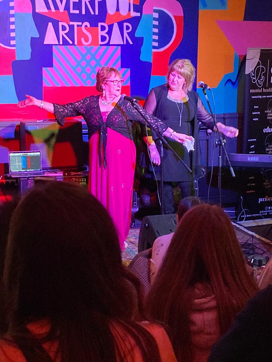 CareMerseyside's tweet photo. Super proud of our drama participants performing @dramaticrecover rebrand launch last night #socialprescribing! https://t.co/MvvTXov2y6