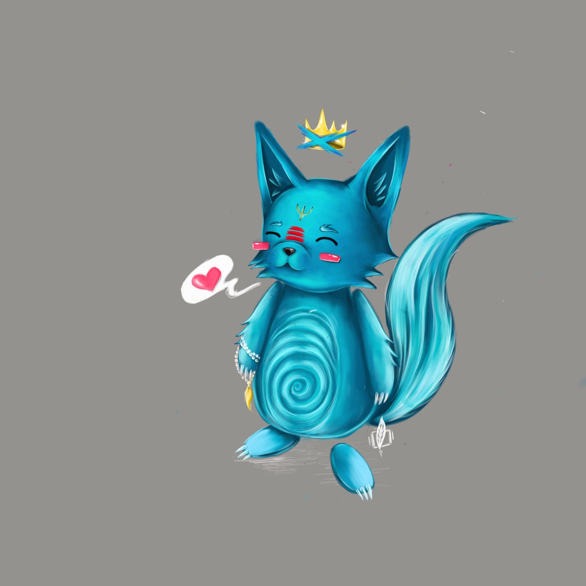 Hey guys! <a href="/rose_for_death/">the_rose_for_the_death</a> completed here a wonderful animal😋
what name would you give this creature?😁⬇️

p.s.  you can find other works here:
opensea.io/collection/tor…
opensea.io/collection/sou…
opensea.io/collection/unt…
