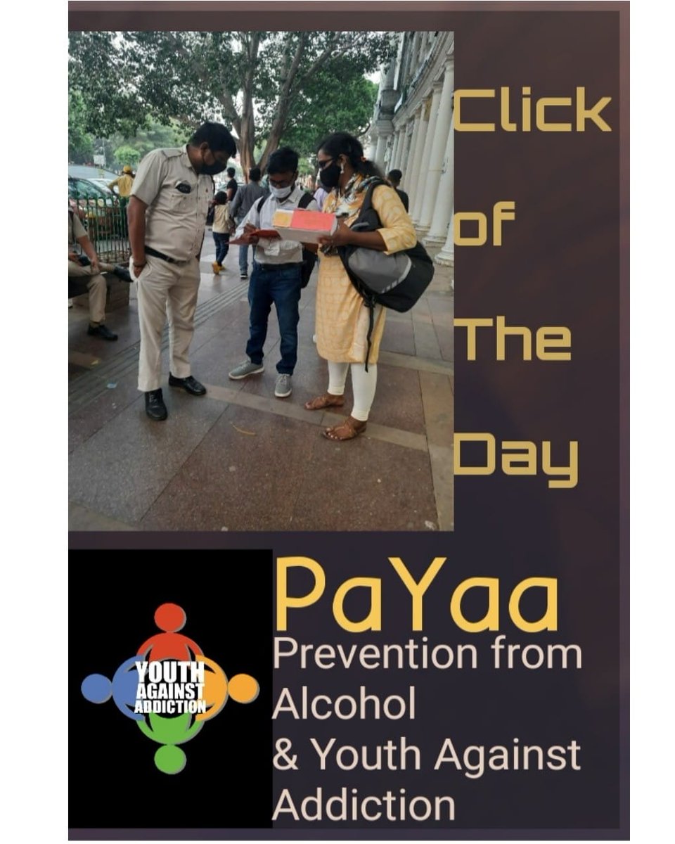 PaYaa_society's tweet photo. Click of the day
#alcohol #alcoholism #PaYaa #addiction #youth #youthagainstaddiction #alcoholicsanonymous #Deaddiction #पाया https://t.co/Ud3X6LcYKx